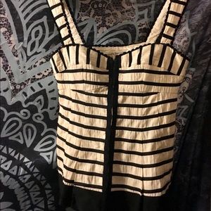 Nanette Lepore Bustier Corset Top